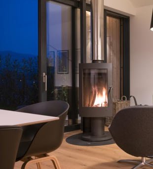 Kaminofen - Ferienhaus Seeleben46